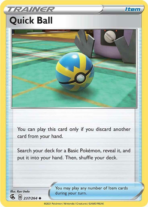 Quick Ball (237/264) [Sword & Shield: Fusion Strike] - for just $0.10! 