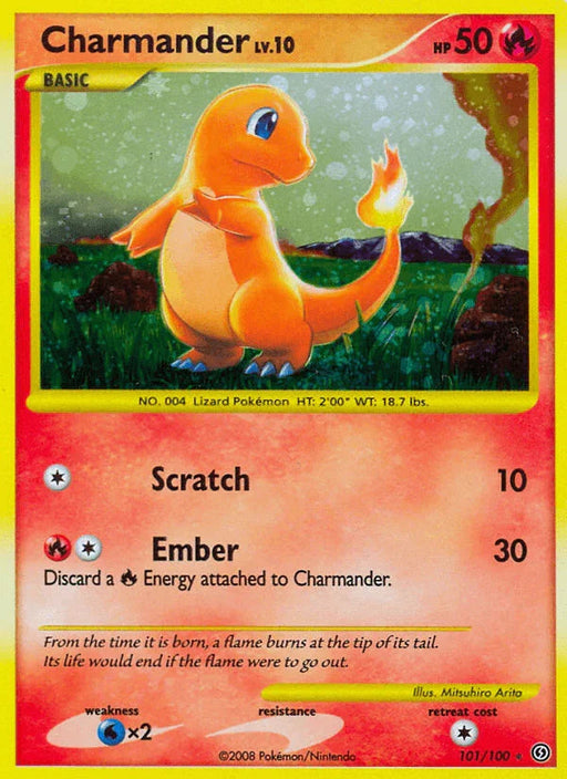 Charmander (101/100) [Diamond & Pearl: Stormfront] - for just $68.40! 