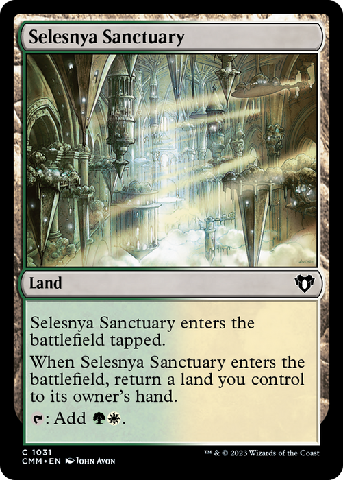 Selesnya Sanctuary (CMM-1031) - Commander Masters - for just $0.09! 
