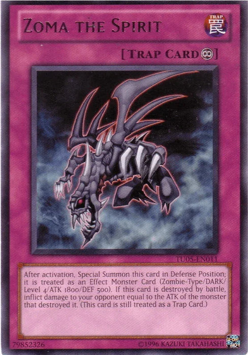 Zoma the Spirit [TU05-EN011] Rare - for just $0.20! 