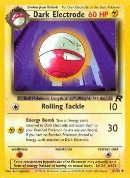 Dark Electrode (34/82) [Team Rocket Unlimited] - for just $0.65! 