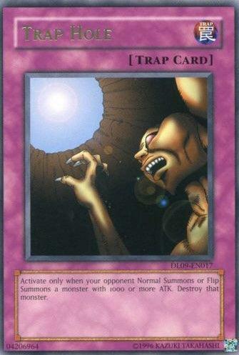 Trap Hole (Green) [DL09-EN017] Rare - for just $0.35! 