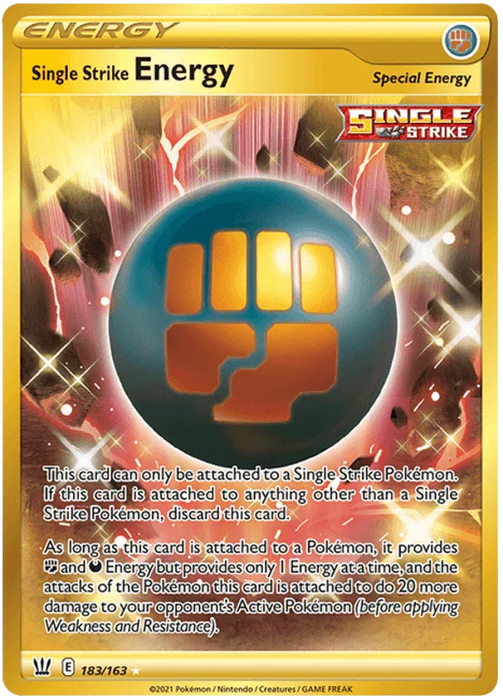 Single Strike Energy (183/163) [Sword & Shield: Battle Styles] - for just $1.10! 