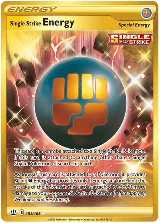 Single Strike Energy (183/163) [Sword & Shield: Battle Styles] - for just $1.10! 