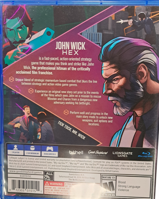 John Wick Hex – Playstation 4 (PS4) - for just $24.99! 