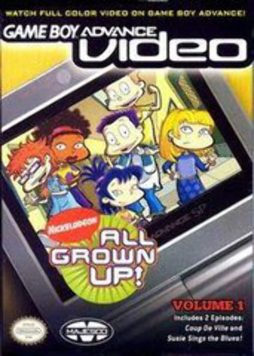 GBA Video - All Grown Up Volume 1– Game Boy Advance (GBA) - for just $7.99! 