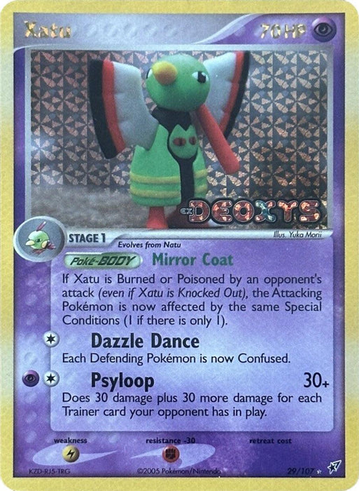 Xatu (29/107) (Stamped) [EX: Deoxys] - for just $11.95! 