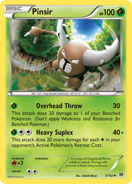 Pinsir (3/162) [XY: BREAKthrough] - for just $0.10! 