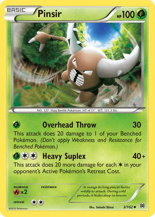Pinsir (3/162) [XY: BREAKthrough] - for just $0.10! 