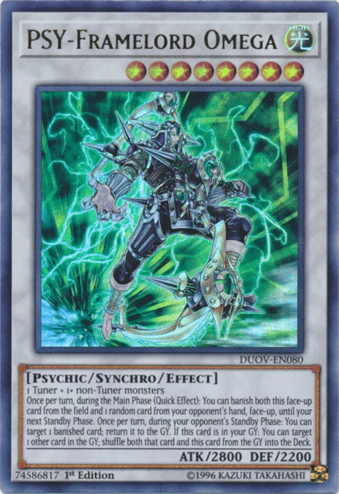 PSY-Framelord Omega [DUOV-EN080] Ultra Rare - for just $0.15! 