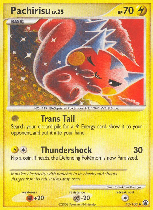 Pachirisu (43/100) [Diamond & Pearl: Majestic Dawn] - for just $3.05! 