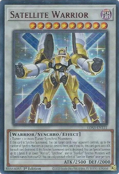 Satellite Warrior (Red) [LDS3-EN121] Ultra Rare - for just $0.10! 