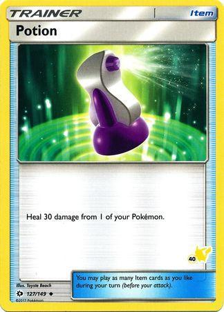 Potion (127/149) (Pikachu Stamp #40) [Battle Academy 2020] - for just $0.10! 