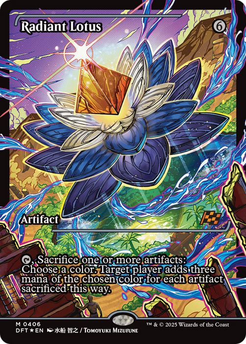 Radiant Lotus (DFT-406) - Aetherdrift: (Showcase) Foil - for just $5.66! 
