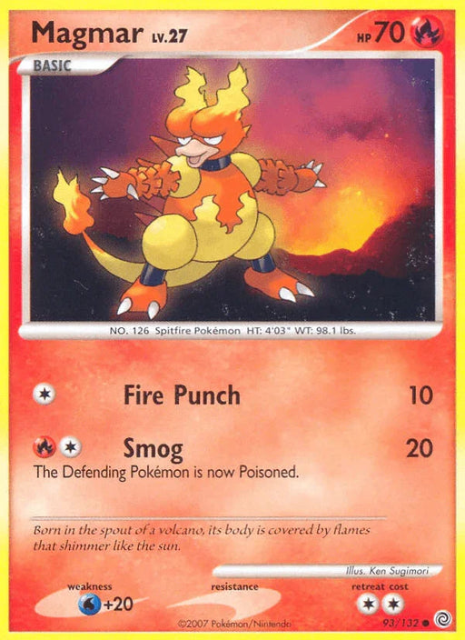 Magmar (93/132) [Diamond & Pearl: Secret Wonders] - for just $0.20! 