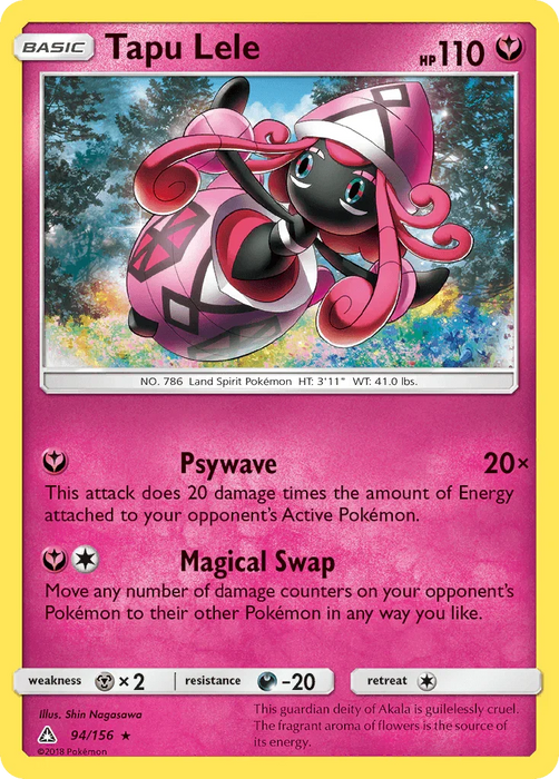 Tapu Lele (94/156) [Sun & Moon: Ultra Prism] - for just $0.35! 