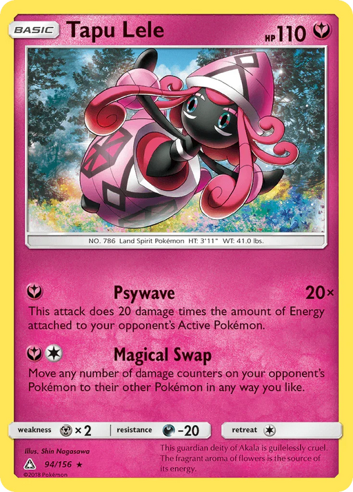 Tapu Lele (94/156) [Sun & Moon: Ultra Prism] - for just $0.30! 