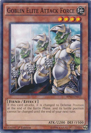 Goblin Elite Attack Force [BP03-EN017] Shatterfoil Rare - for just $0.10! 