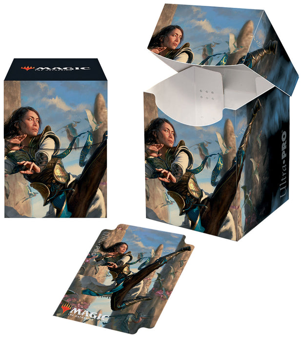 Ultra PRO: Deck Box - PRO 100+ (Ikoria: Lair of Behemoths - Narset of the Ancient Way) - for just $0! 