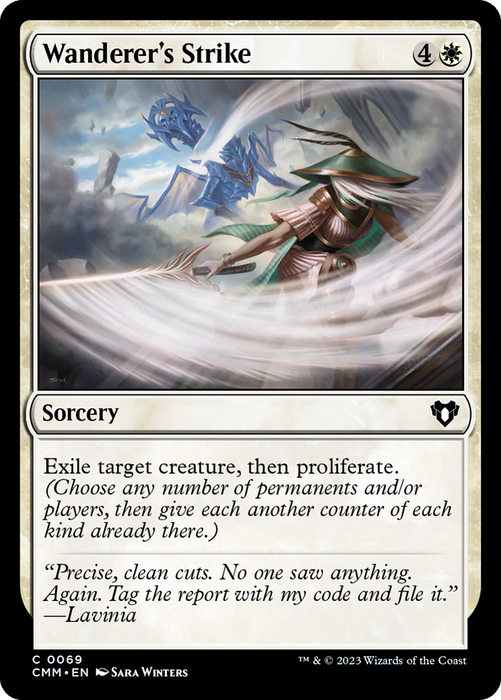 Wanderer's Strike (CMM-069) - Commander Masters - for just $0.09! 