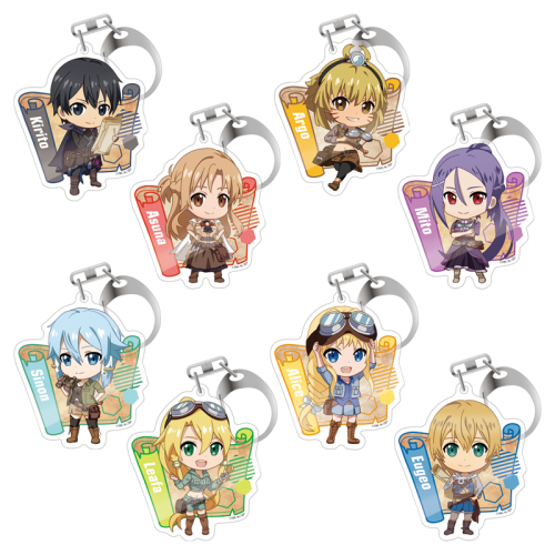 Sword Art Online Trading Acrylic Keychain Quest Series Deformed (1 Blind Box) - for just $10.99! 