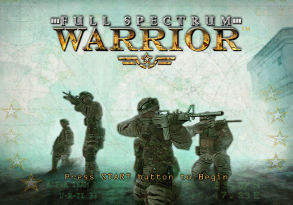Full Spectrum Warrior – PlayStation 2 (PS2) - for just $0! 