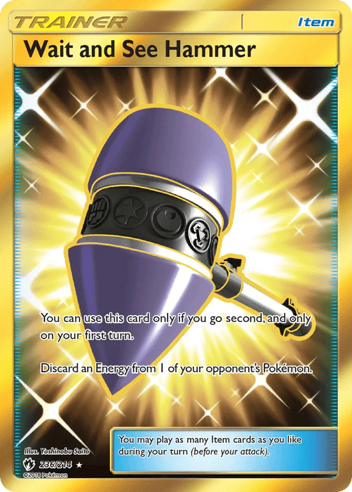 Wait and See Hammer (236/214) [Sun & Moon: Lost Thunder] - for just $2.25! 
