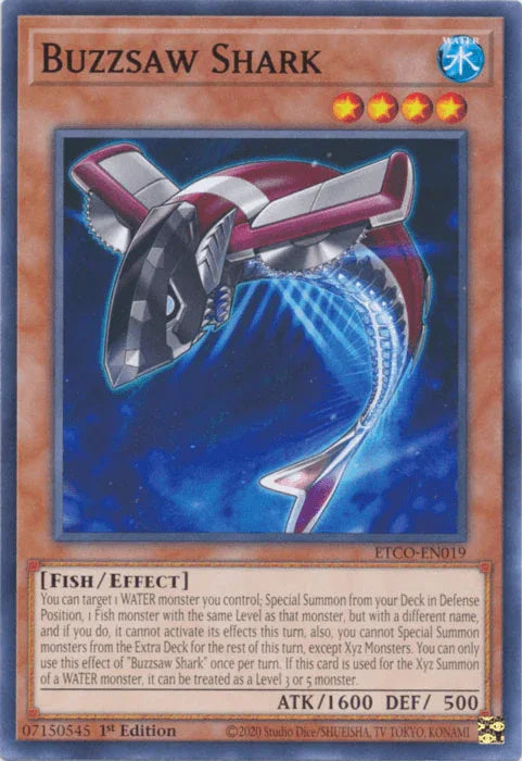 Buzzsaw Shark [ETCO-EN019] Common - for just $0.10! 