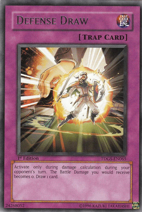 Defense Draw [TDGS-EN065] Rare - for just $0.25! 