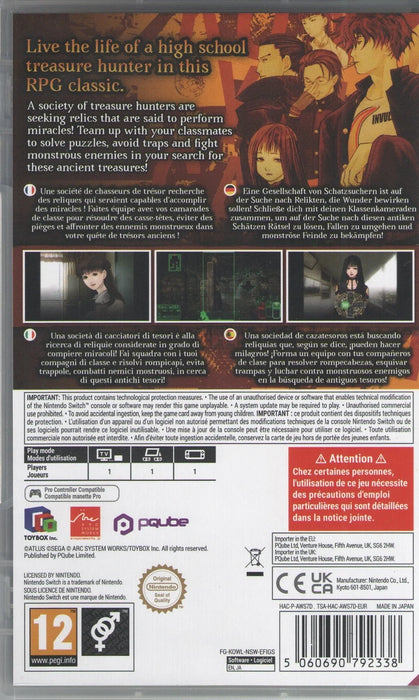Kowloon High-School Chronicle [PAL Import] – Nintendo Switch (NS) - for just $18.99! 