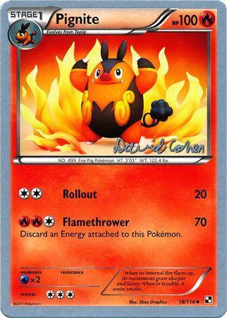 Pignite (18/114) (Twinboar - David Cohen) [World Championships 2011] - for just $4.40! 