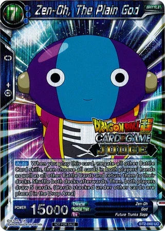 Zen-Oh, The Plain God (BT2-060) [Judge Promotion Cards] - for just $0.25! 