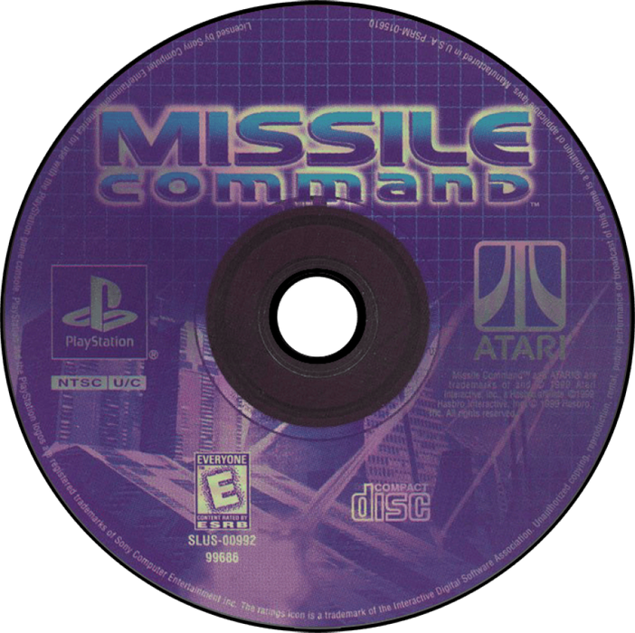 Missile Command – PlayStation 1 (PS1) - for just $0! 