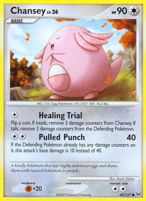 Chansey (69/127) [Platinum: Base Set] - for just $0.75! 