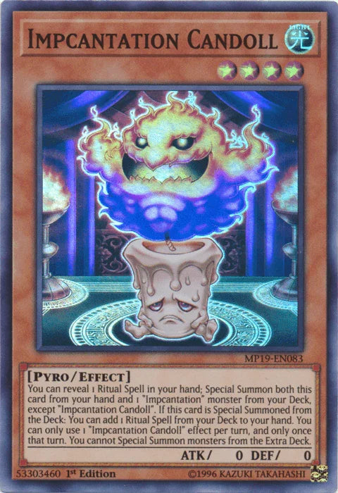 Impcantation Candoll [MP19-EN083] Super Rare - for just $0.15! 