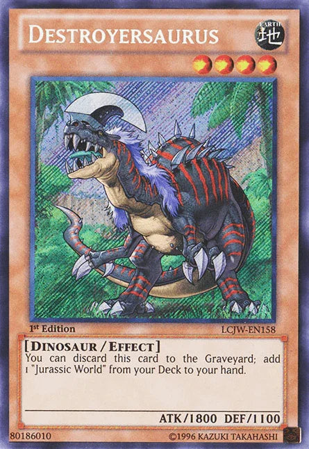Destroyersaurus [LCJW-EN158] Secret Rare - for just $0.35! 