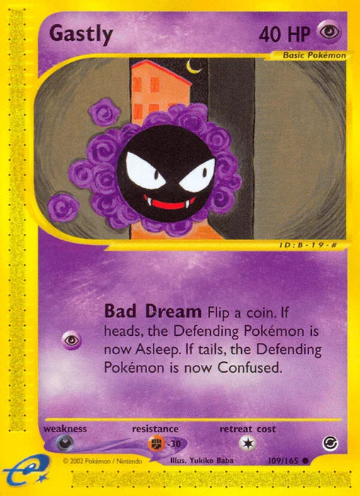 Gastly (109/165) [Expedition: Base Set] - for just $1.80! 