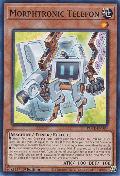 Morphtronic Telefon [POTE-EN093] Common - for just $0.10! 