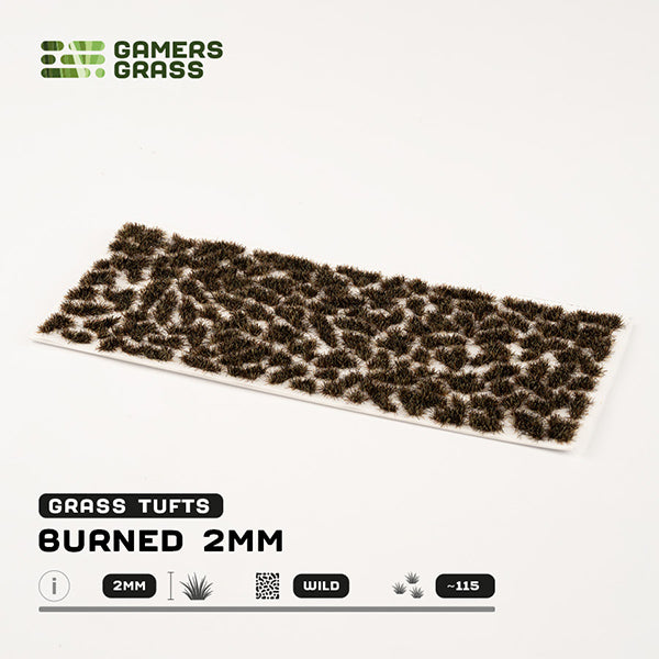 Gamers Grass Tufts: Burned 2mm- Wild - for just $5.95! 