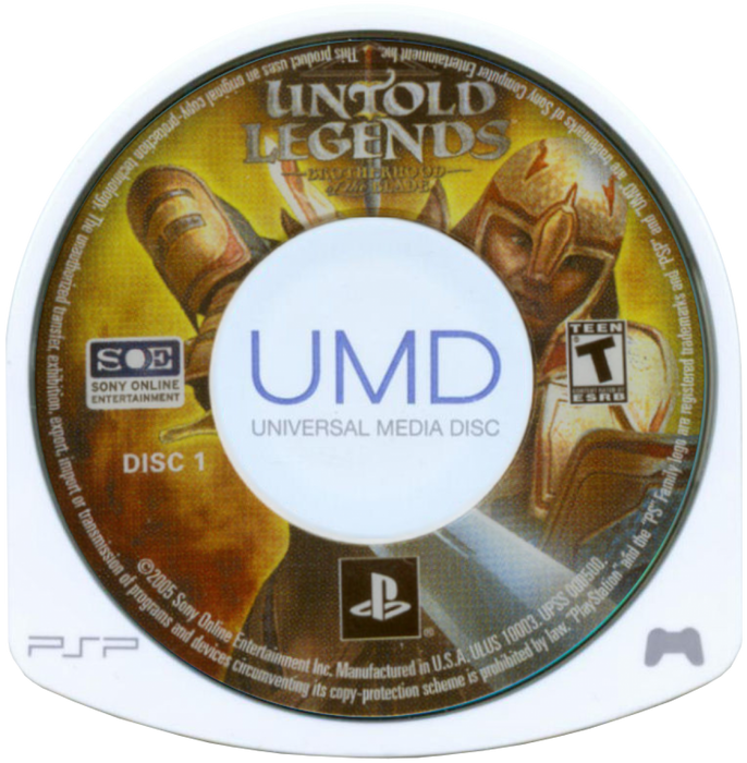 Untold Legends: Brotherhood of the Blade – PlayStation Portable (PSP) - for just $7.99! 