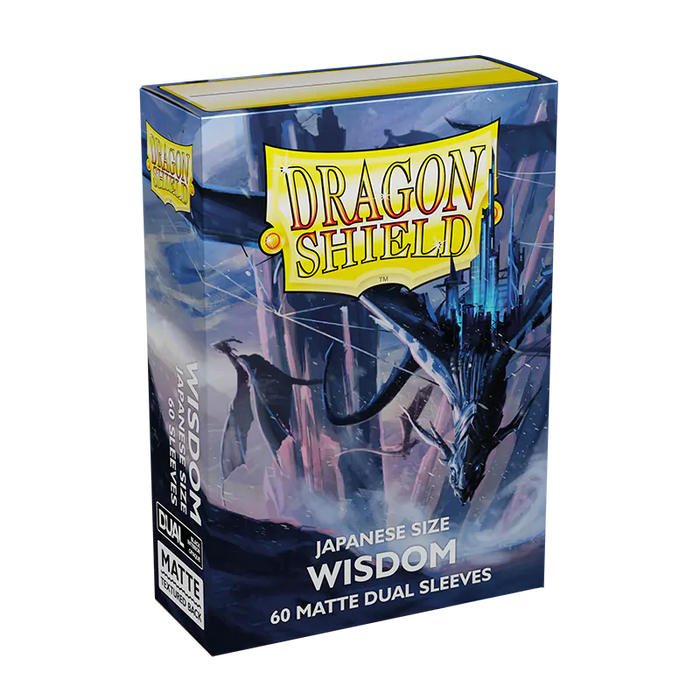 Dragon Shield: Japanese Size 60ct Sleeves - Wisdom (Dual Matte) - Just $5.95! Shop now at Retro Gaming of Denver