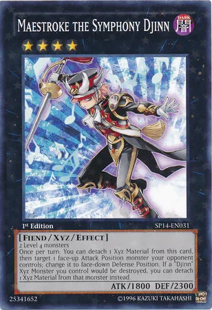 Maestroke the Symphony Djinn [SP14-EN031] Starfoil Rare - for just $0.65! 
