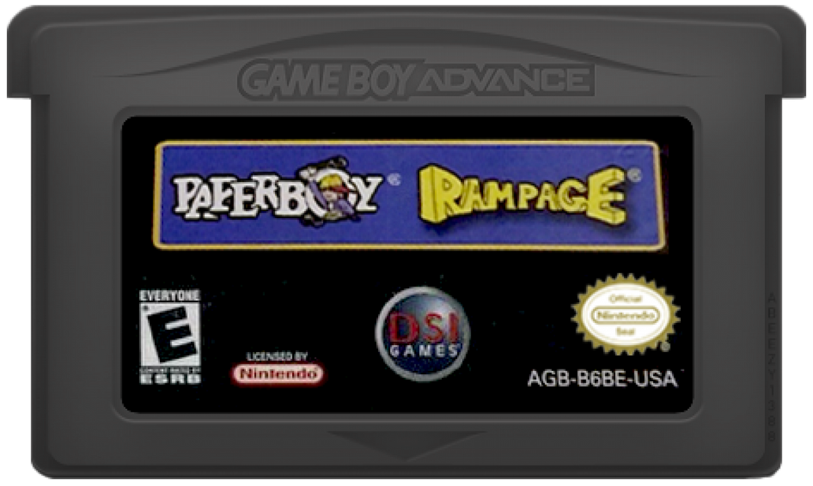 Paperboy & Rampage – Game Boy Advance (GBA) - for just $12.99! 