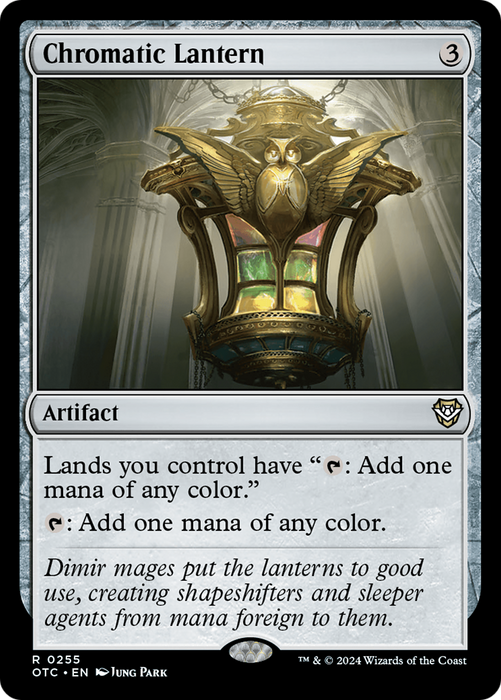 Chromatic Lantern (OTC-255) - Outlaws of Thunder Junction Commander - for just $0.50! 
