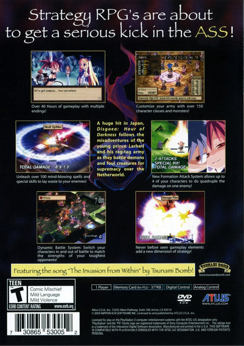 Disgaea: Hour of Darkness — PlayStation 2 (PS2) - for just $0! 