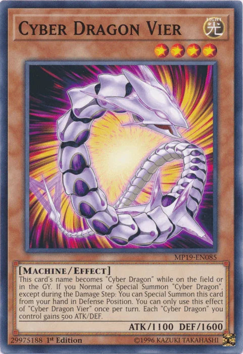 Cyber Dragon Vier [MP19-EN085] Common - for just $0.10! 