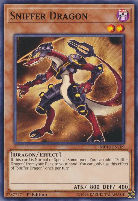 Sniffer Dragon [MP18-EN109] Common - for just $0.10! 