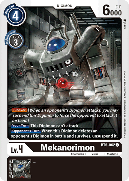 Mekanorimon [BT5-062] [Battle of Omni] - Just $0.09! Shop now at Retro Gaming of Denver