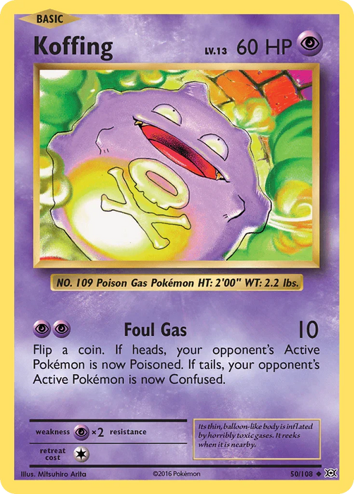 Koffing (50/108) [XY: Evolutions] - for just $0.10! 