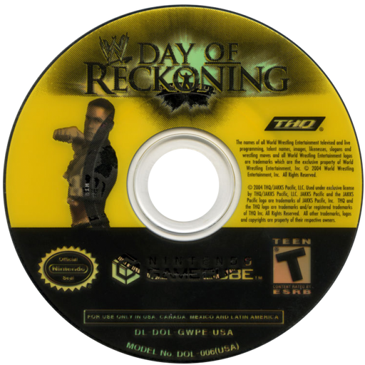 WWE Day of Reckoning – GameCube (GC) - for just $21.99! 